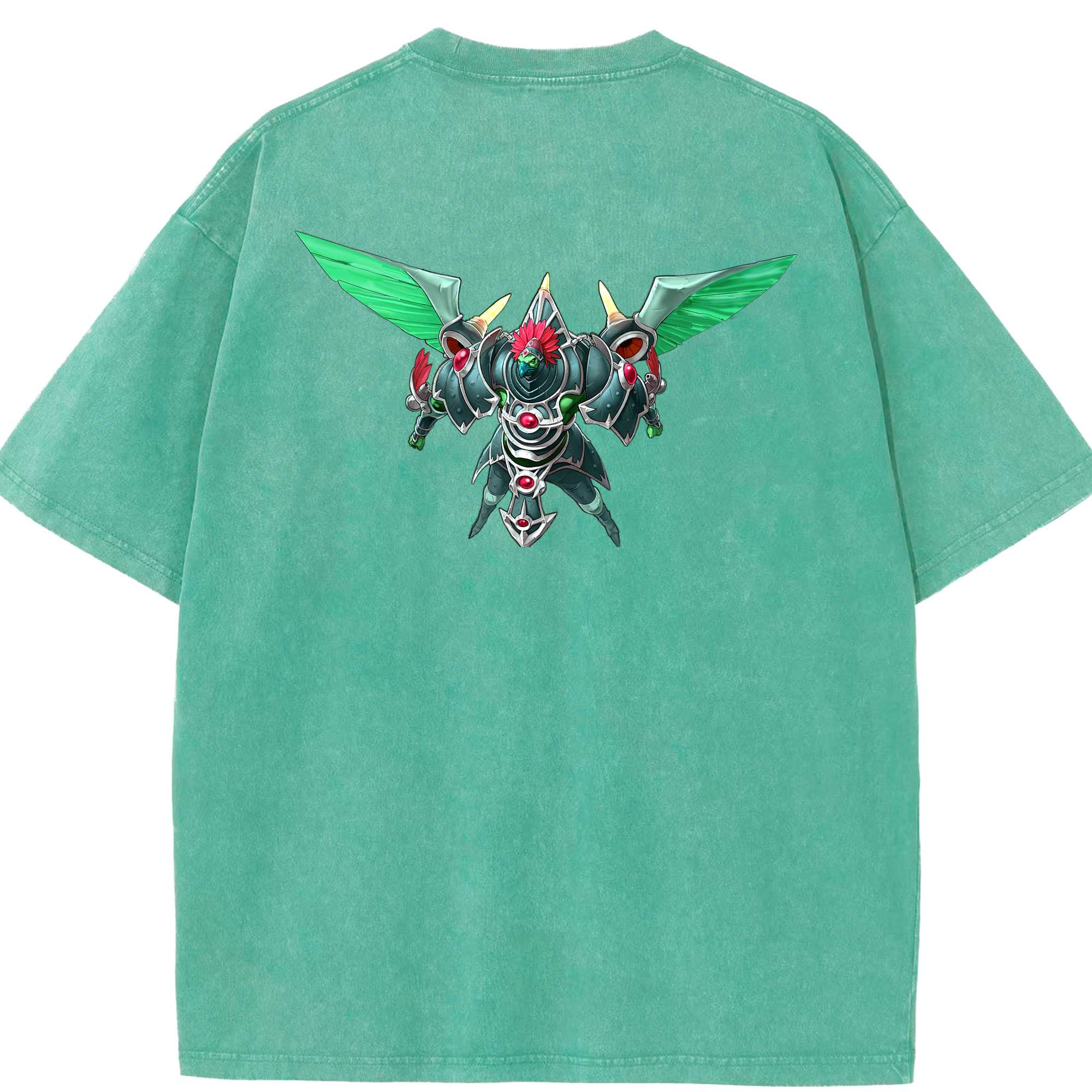 （画像用） 遊☆戯☆王 Yu-Gi-Oh! 綿100% ヴィンテージ風 半袖Tシャツ（背面プリント）